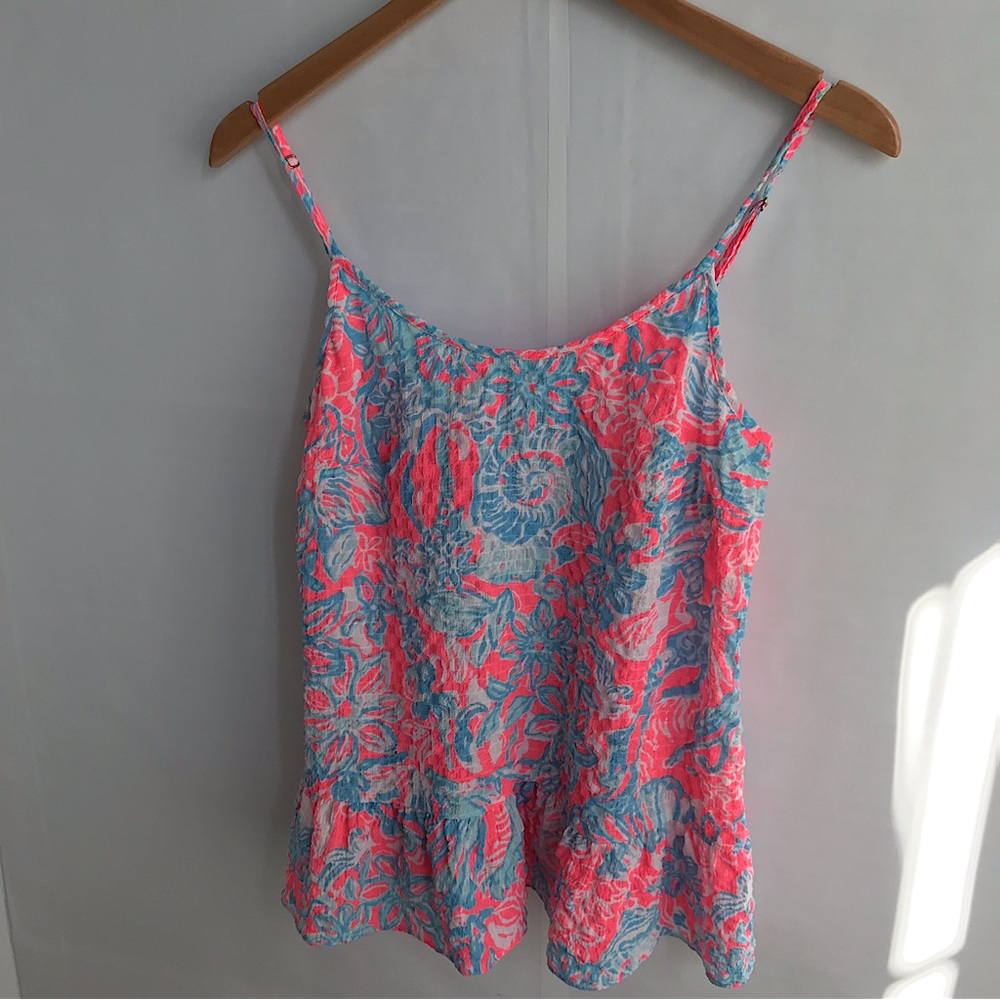 Lilly Pulitzer pink coral top